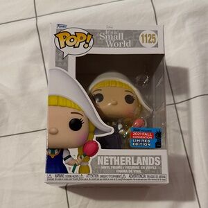 Funko Pop! Netherlands Figure with White Hat and Colorful Details